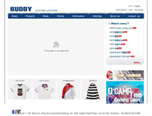 Tablet Screenshot of buddy-ch.com